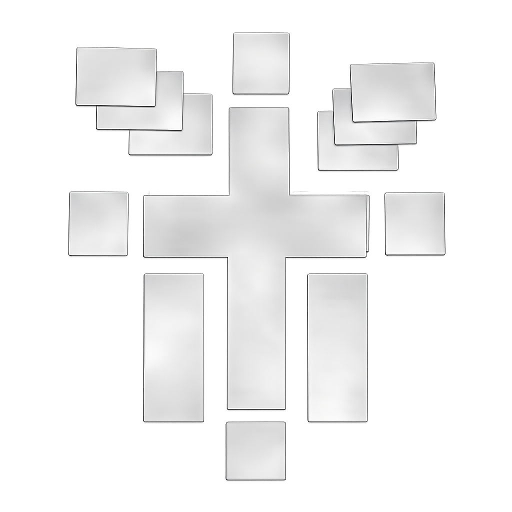 Weld-It-Yourself 3D Cross Kit – 12g Steel